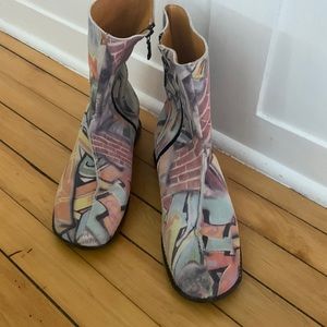 Helle Romu zip boots.size 40